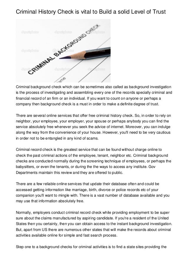 investigate anyone free background check sites
